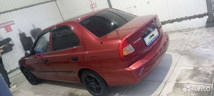 Hyundai Accent 1.6 AT, 2004, 357 411 км
