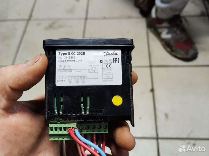 Холодильный контроллер Danfoss EKC 202B