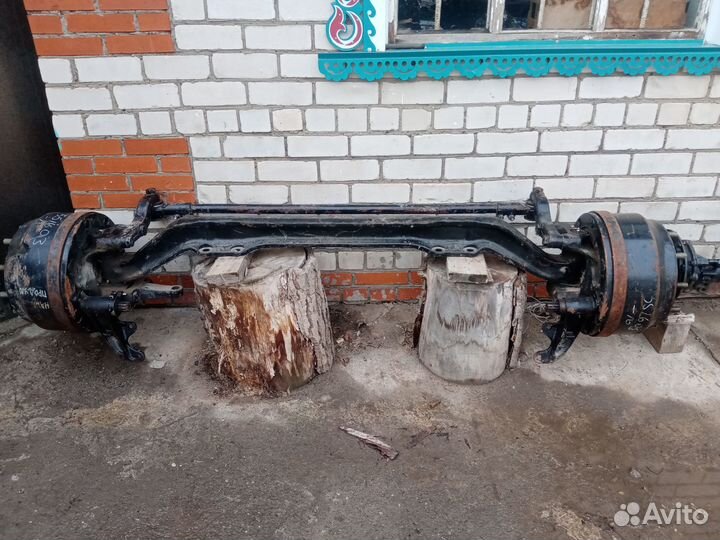 Ось передняя в сборе маз 551603-10