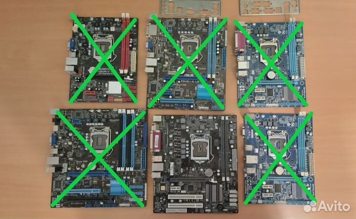 Материнские платы lga 1155 2,4 слота озу