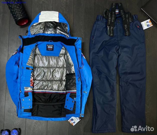 Мужской Горнолыжный костюм Asics Russia