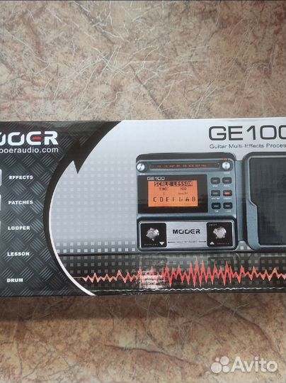 Новый процессор для электрогитары Mooer GE100