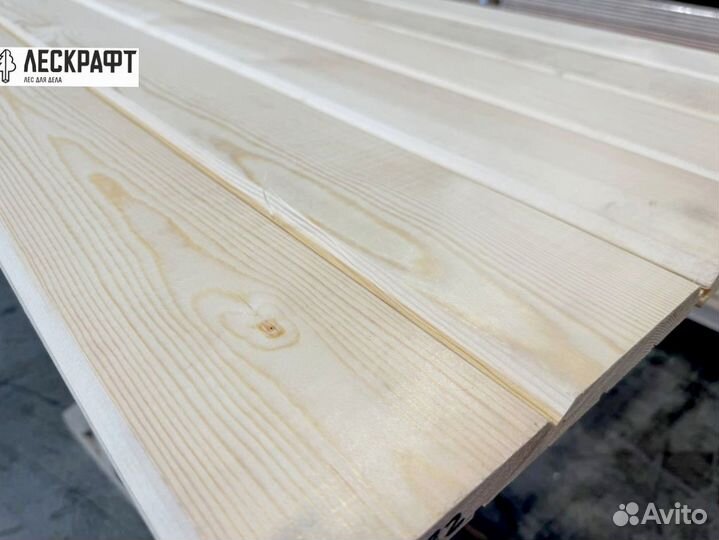 Имитация бруса 20*146*3000 сорт A ангарская сосна