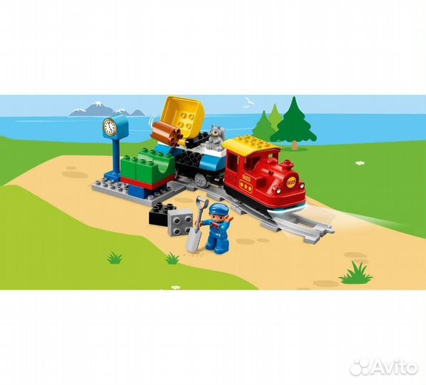 Lego duplo Поезд 10874