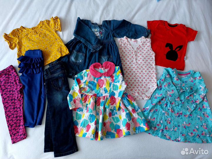 Вещи для девочки 80 86