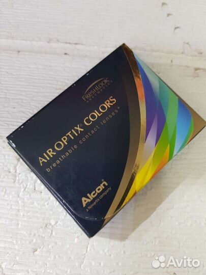 Контактные линзы, цвет brown 0, -6