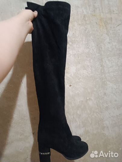 Сапоги ботфорты женские