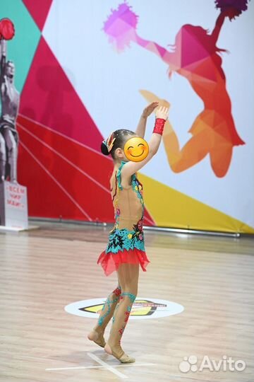 Купальник для танцев/гимнастики/чирлидинга Костюм