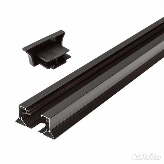 Шинопровод 1м для 1-фазных трековых светильников