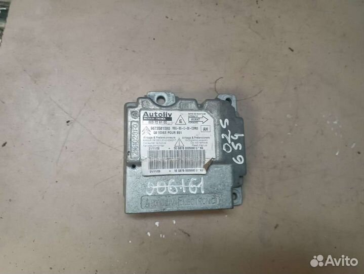 Блок airbag citroen c4 1 0.0 9673581080. 603726100