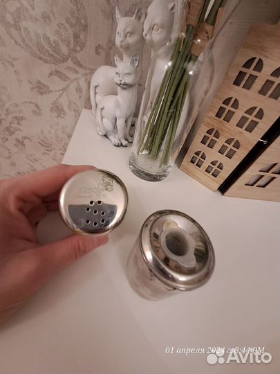 Солонка Zepter, 2шт, б/у