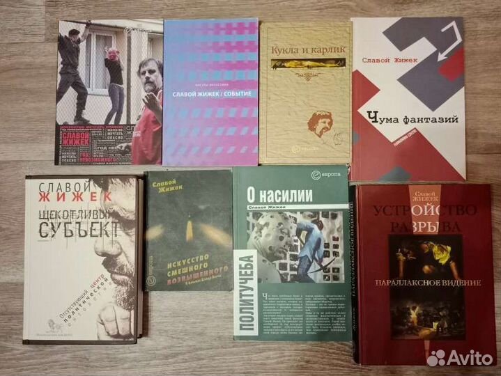 Славой Жижек. Книги