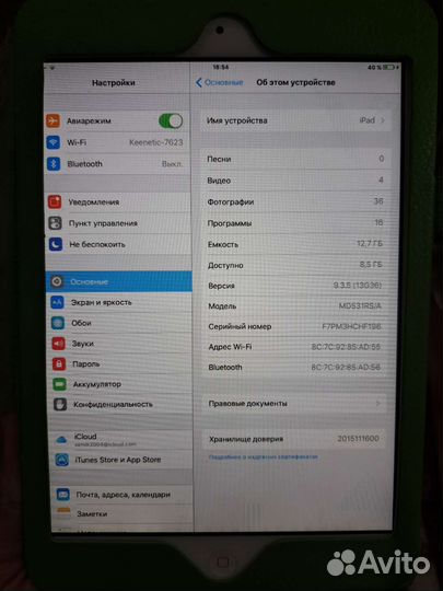 iPad mini 16гб Wi-Fi
