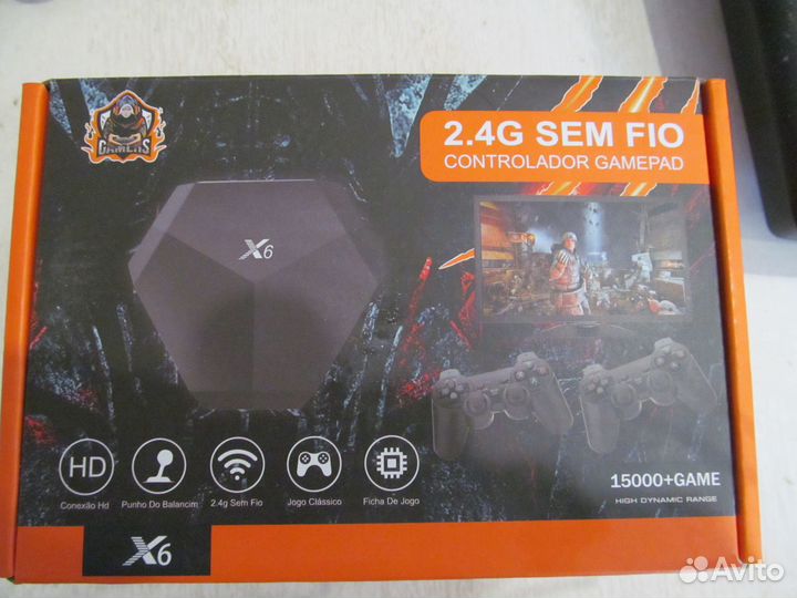 Игровая приставка- эмулятор X6