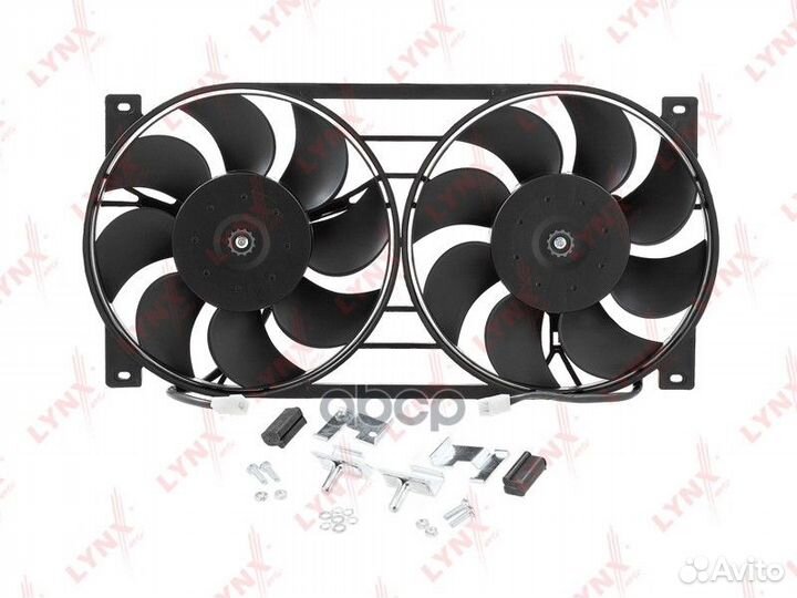Вентилятор радиатора с кожухом RF1610 lynxauto