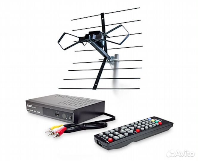 Установка телевизионных антенн (20 каналов )