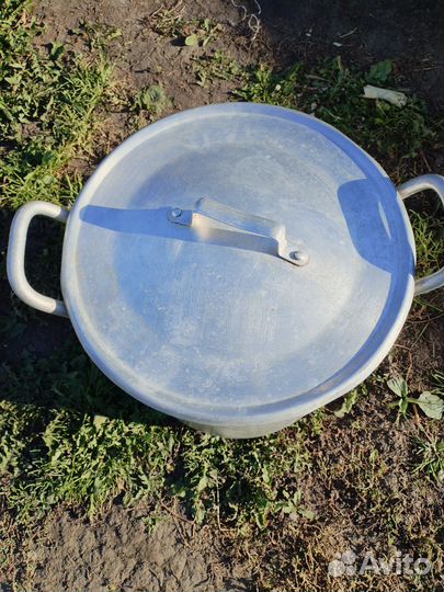 Кастрюля алюминиевая 40, 30 и 19 литров