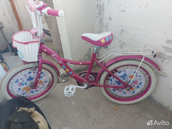 Велосипед детский 18 дюймов для девочки