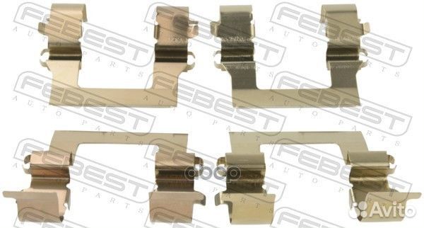 Монтажный комплект для дисковых колодок mitsubi