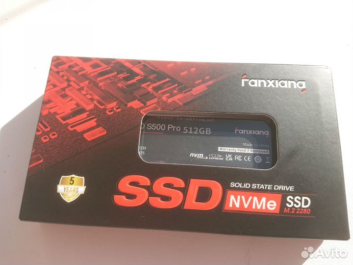 NVMe SSD Netac Fanxiang 512GB