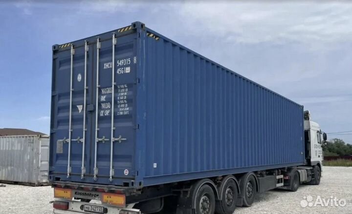 40 футов контейнер морской
