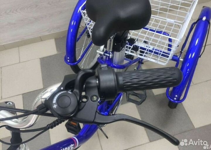 Электровелосипед трёхколёсный грузовой фермер