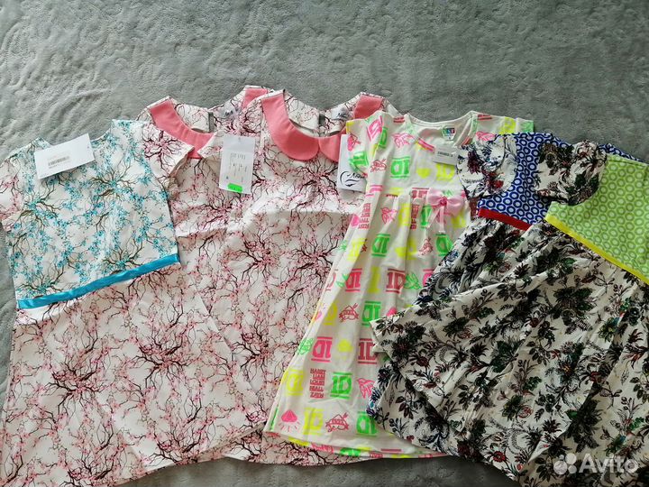 Платья для девочек 110 116 122 128 134