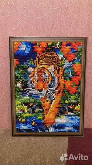 Готовая алмазная картина