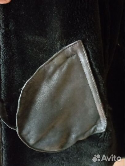 Кожаная дубленка мужская