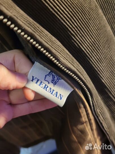 Вельветовая куртка мужская / 46 размер