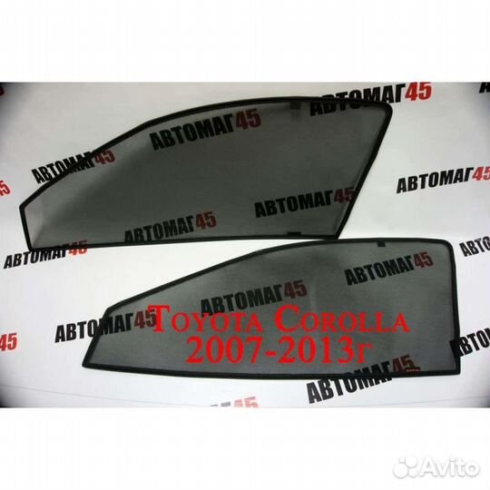 TLT каркасные шторки на магнитах Toyota Corolla к