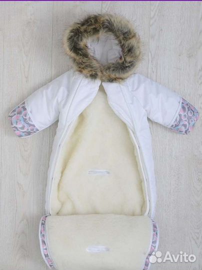 Конверт для новорожденного с ручками