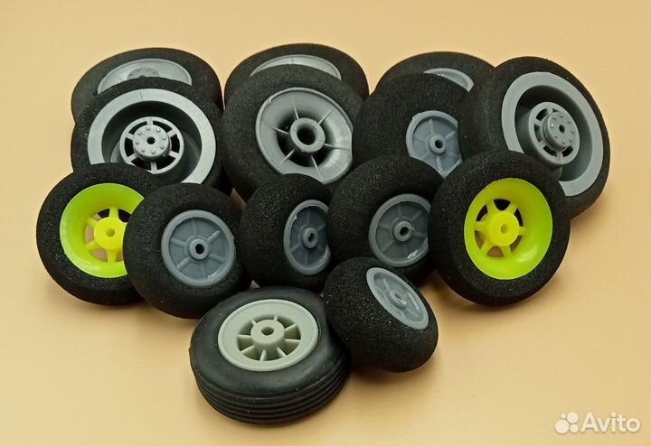 Колеса для р/у авиамоделей (1): 25-36мм