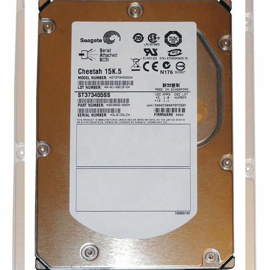 [ST373455SS] Жесткий Диск Seagate 73gb Sas 3.5 St373455ss