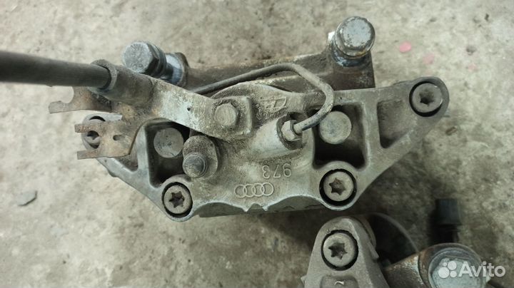 Суппорта, колодки перед 320 мм audi a4 b7
