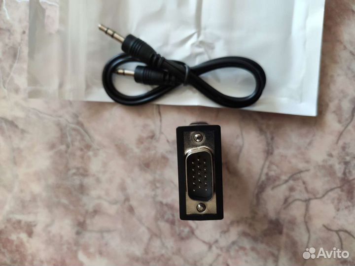 Переходник с hdmi на vga со звуком
