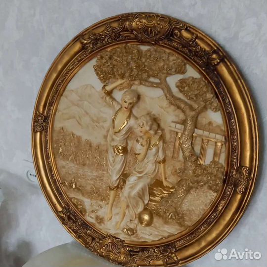 Картина интерьерная, барельеф