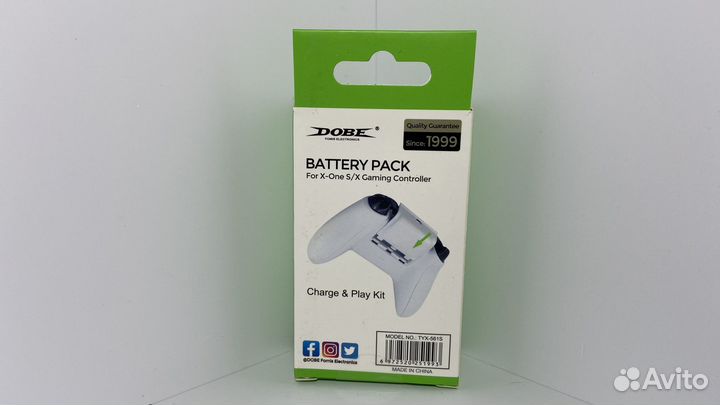 Аккумулятор Xbox one (Dobe TYX 561S, белый)