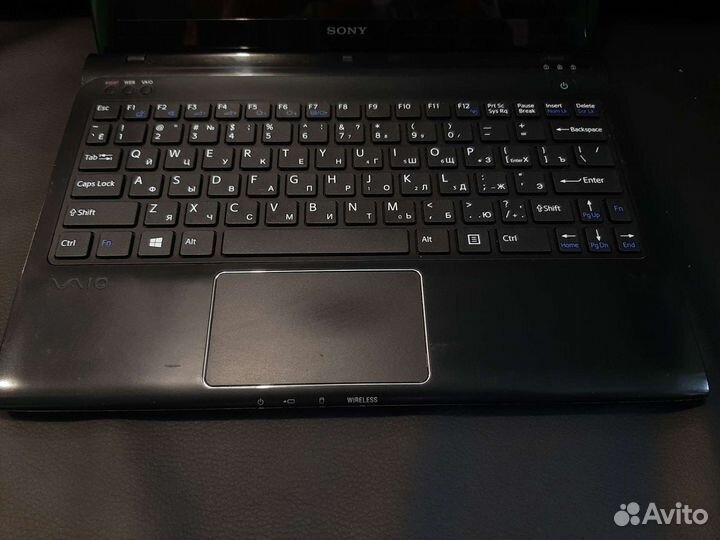 Ноутбук Sony vaio