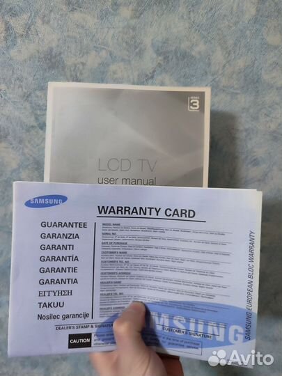 Телевизор samsung