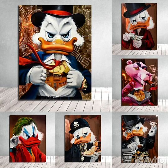 Скрудж Макдак Картина деньги