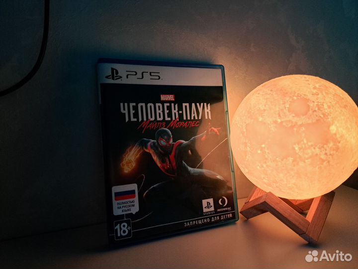 Человек паук-Майлз Моралез PS5