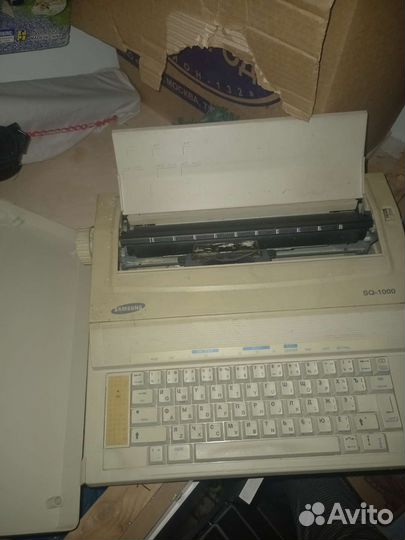Печатная машинка samsung sq 1000