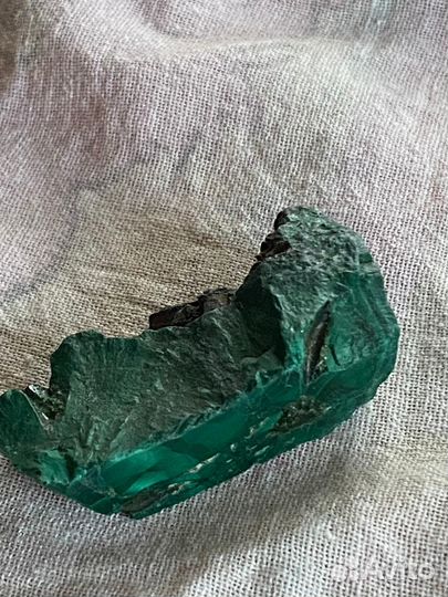 Малахит природный Кристалл