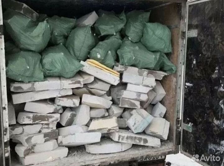 Вывоз мусора на газели