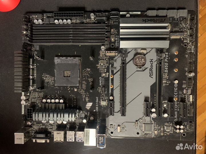 Материнская плата asrock b450 Pro4