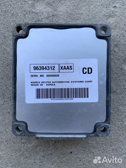 Блок управления двигателем Chevrolet Aveo t200