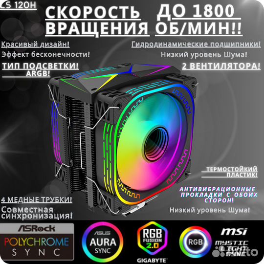 Башенный кулер для процессора