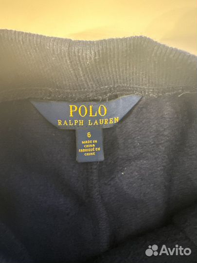 Polo ralph lauren штаны 6 лет костюм