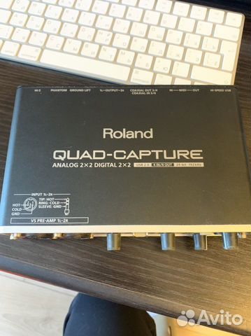 Звуковая карта roland quad capture